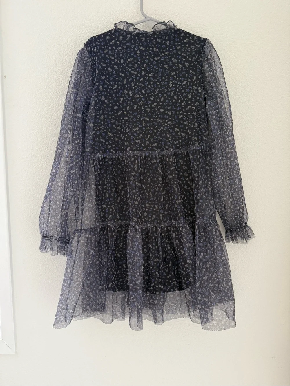 Zara girls tulle tier dress